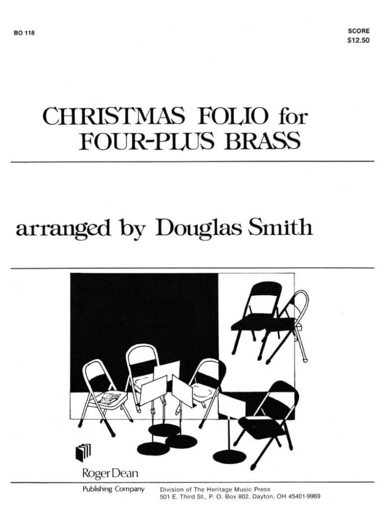 Christmas Folio For Four-Plus Brass